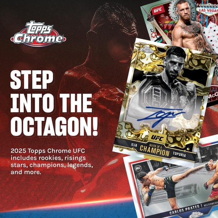 Topps UFC Chrome VALUE White Value Box