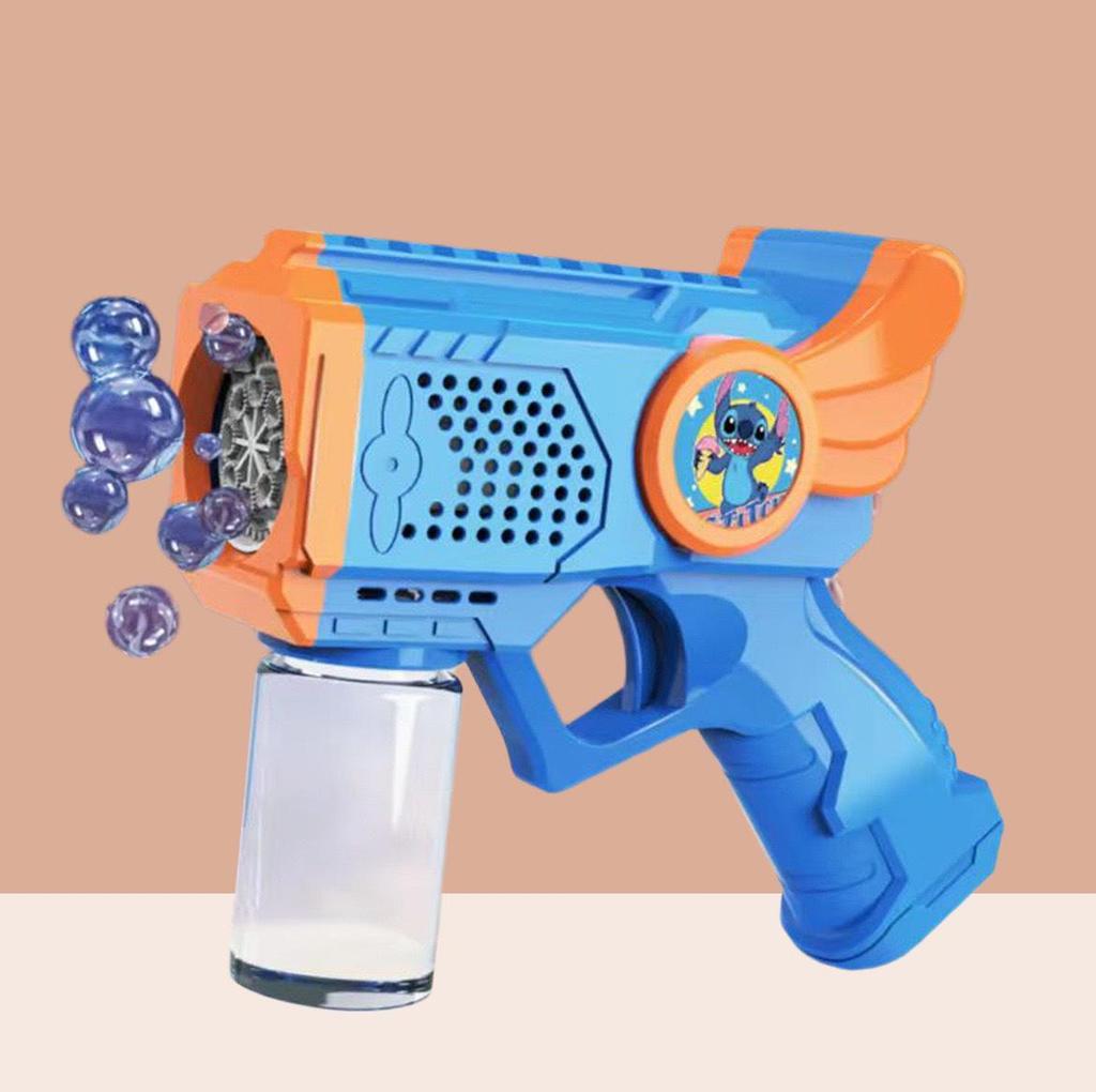 Children's Astronaut Bubble Gun - Automatic Gatling Bubble Machine Toy