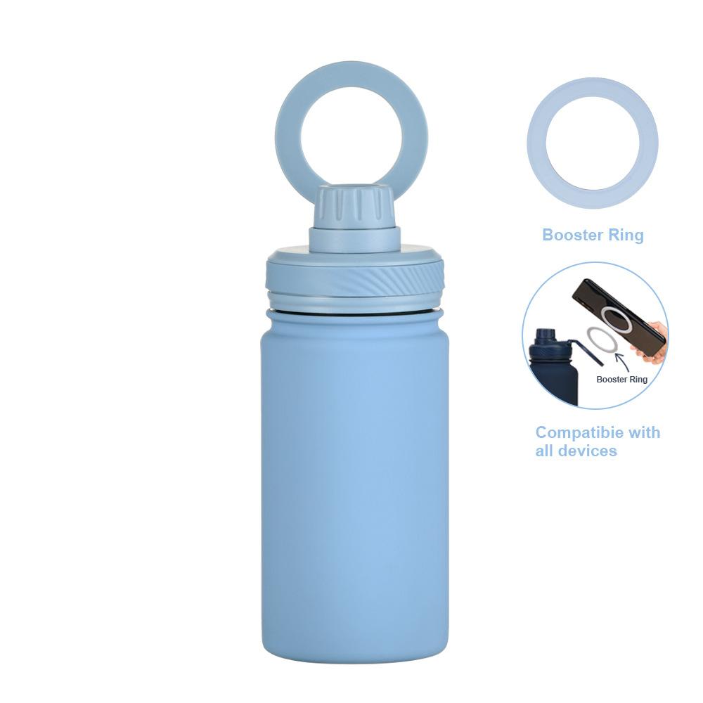 350Ml Stainless Steel Sports Water Cup Wide Mouth Portable Bottle 316L Magnetic Thermos Cup