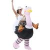 Inflatable Ostrich Costume Adult - Ride On Ostrich Fancy Dress for Halloween, Carnival, Christmas and Event Party Costumes