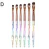 6-teiliges Acrylnagelbürsten-Set, Professionelle Nagelbürsten für Acrylanwendung Acrylpulver Nagelverlängerung und 3D-Nageldesign