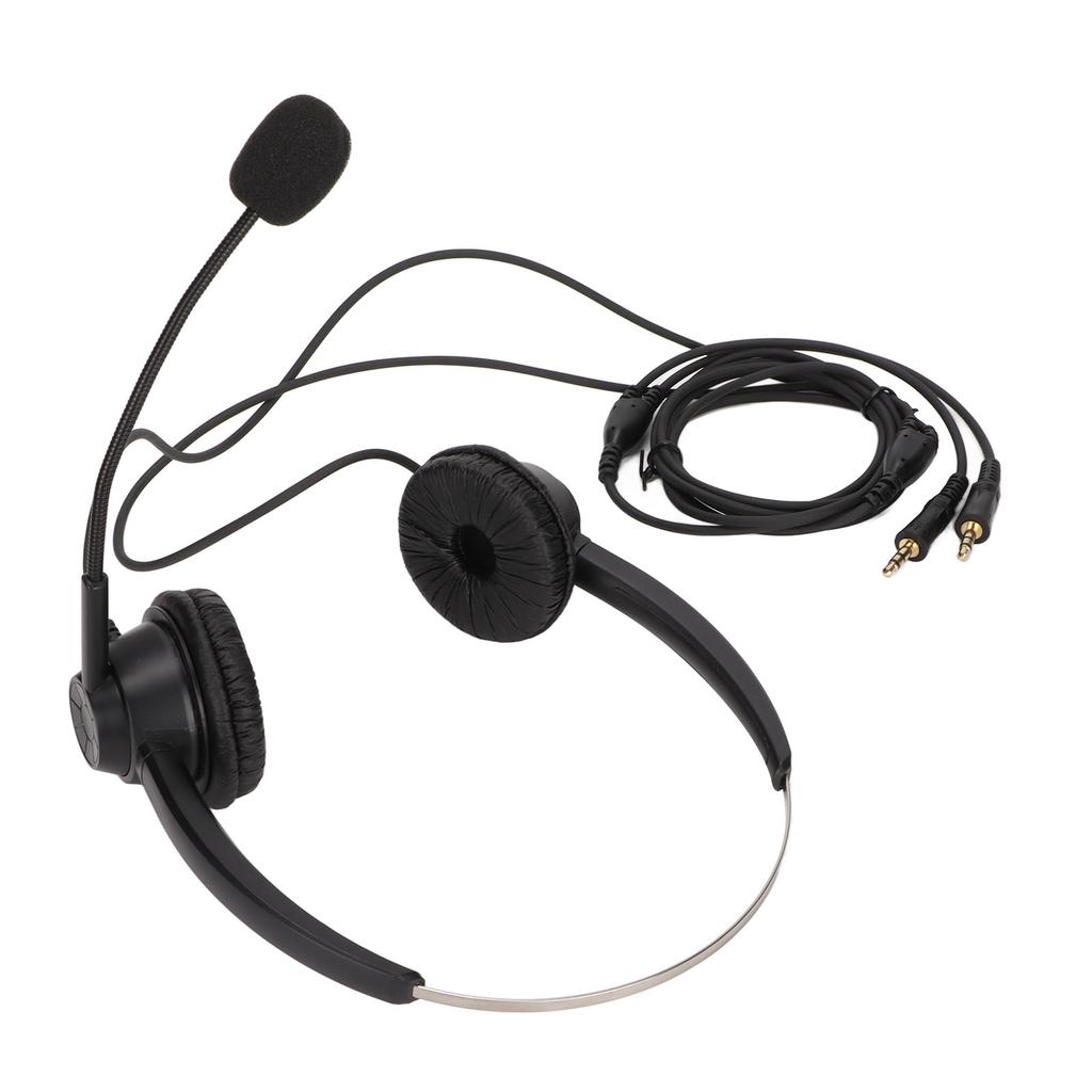 H360DPC Call Center Headset On Ear Computer Headphone with Mic for Home Office Customer Service