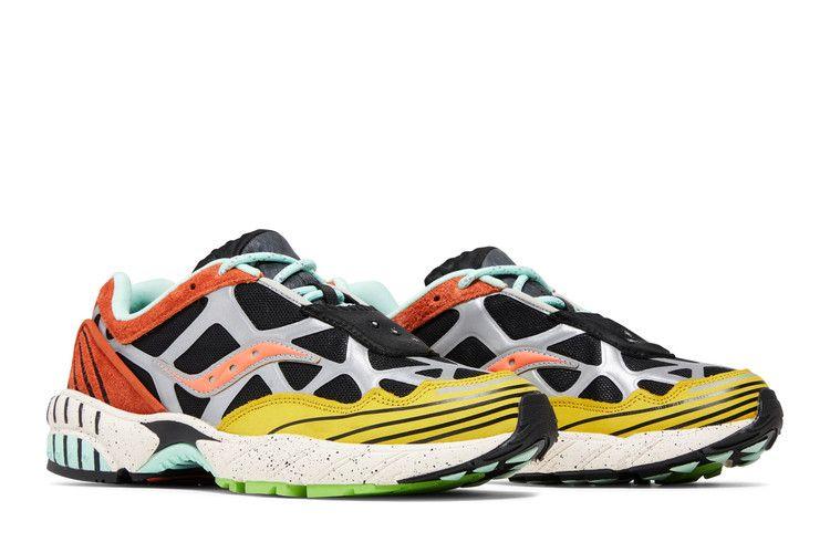 Men's Sneakers Saucony Grid Web Trailian Brown/Mustard