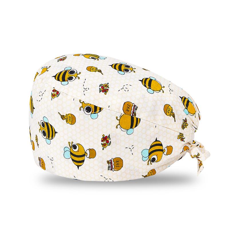 200 Kinds Adjustable Medical America National Pattern Cartoon Pet Hospital Heart Surgical Doctor Cap Surgeon Hat