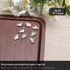 Nail Art Rhinestones: Transparent Pointed Hearts, Axe Heads, Square Rock Candy - Super Shiny Press-on Decorations