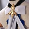 Genshin Impact Skirk Cosplay Costume Dress New Skin Uniform Headwear Tartaglia's Master Abyss Halloween Party for Women Prop