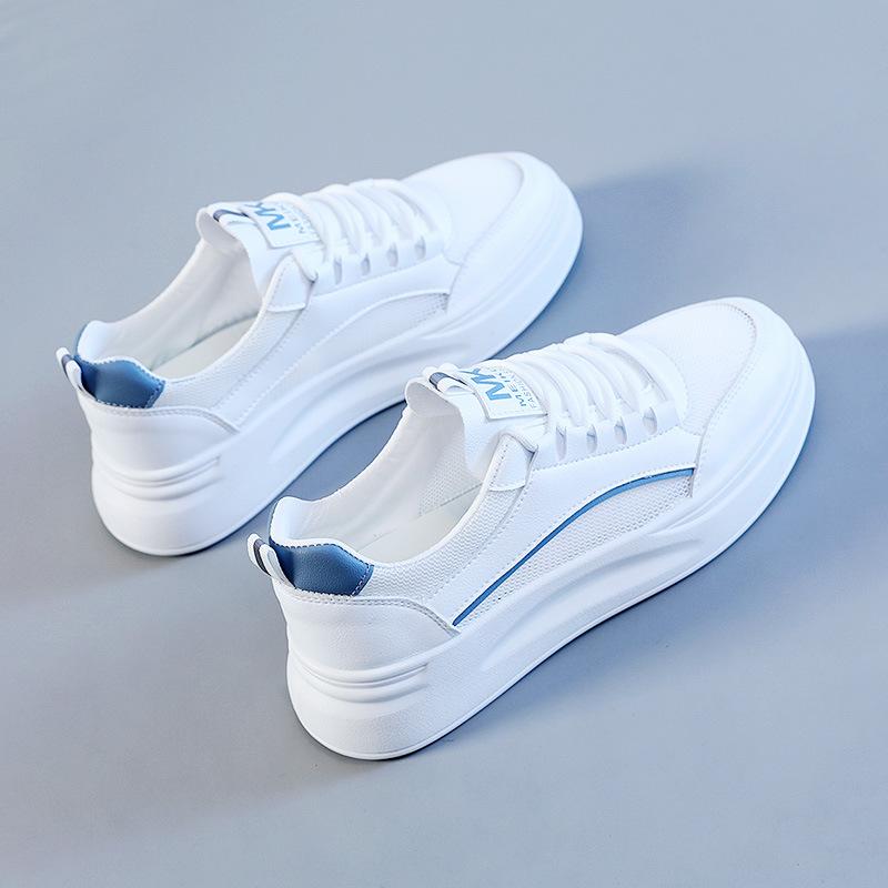 

[Customized] SH635 women s shoes little white shoes 2025 spring and summer new breathable shoes mesh versatile summer casual 35