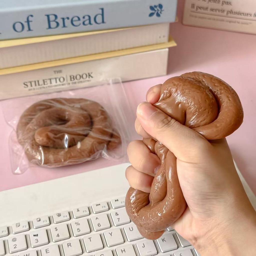 Jumbo Fake Poop Prank Toy - Soft, Disgusting, and Funny Gag Gift for April Fools' Day