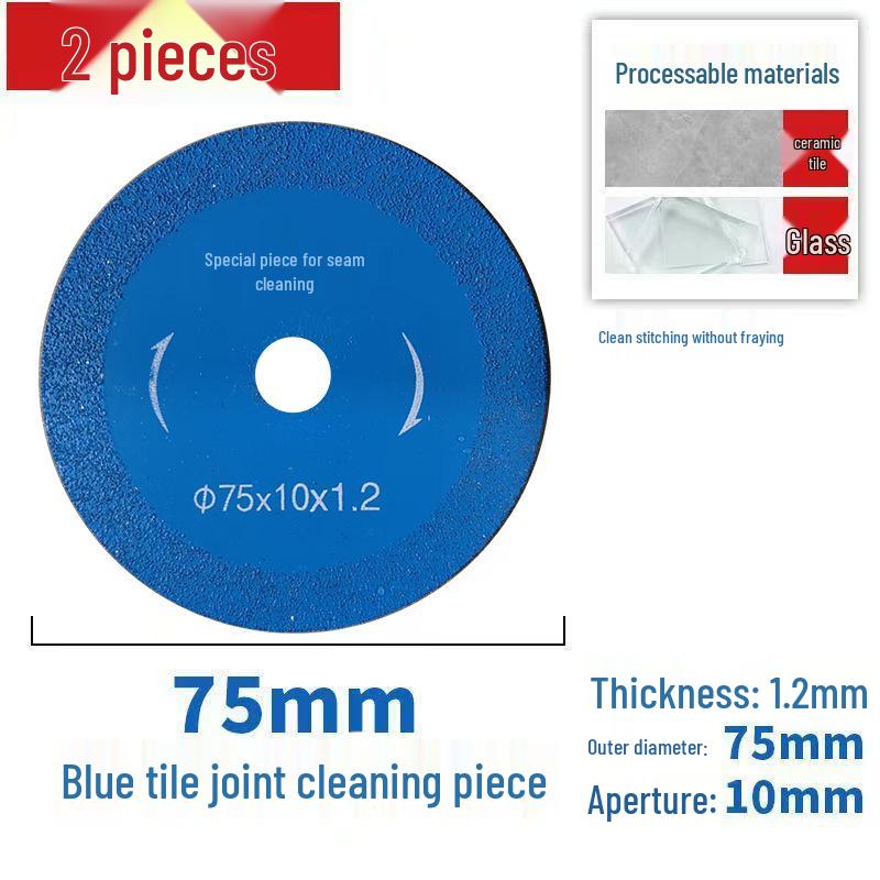 Mini 76mm (3") Angle Grinder Blade: Metal Grinding & Polishing Disc, Cutting Wheel 10mm Arbor.