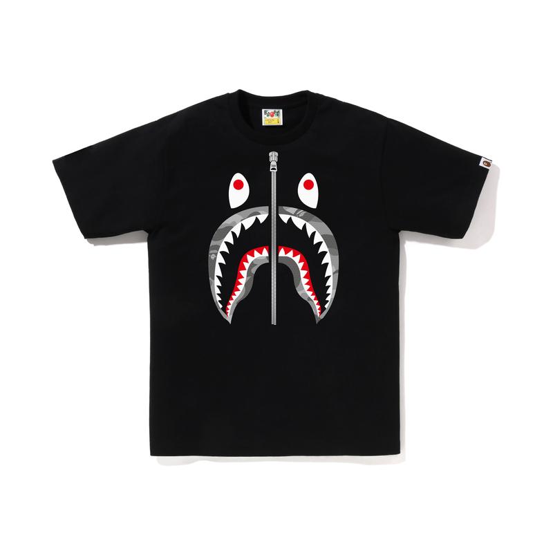 Bape Color Camo Shark Tee 0ZXTEM110042K
