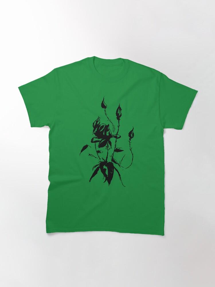 Black Rose No.4 Classic T-Shirt