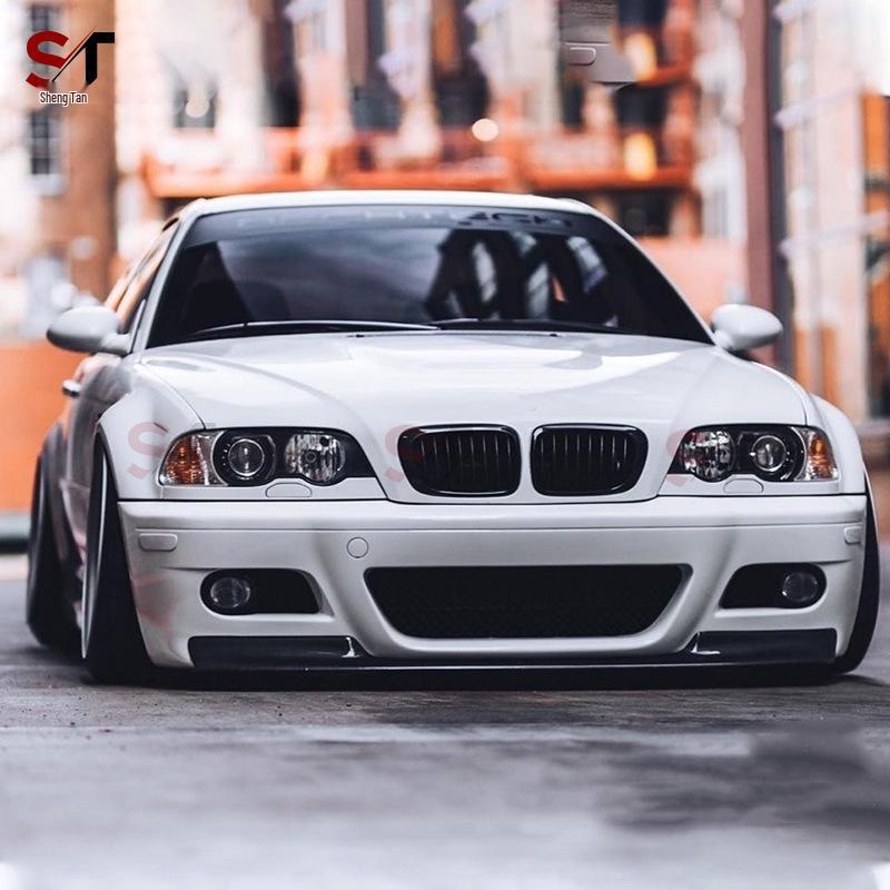 BMW 3 Series E46 Carbon Fiber Front Lip Diffuser (2-Door)
