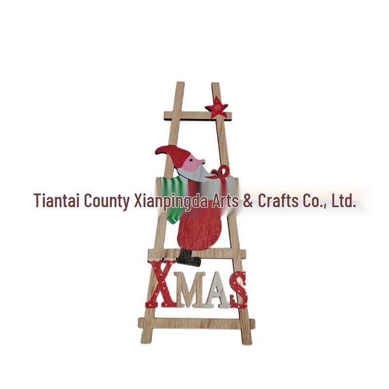 2024 Wooden Christmas Tree Desktop & Hanging Ornaments