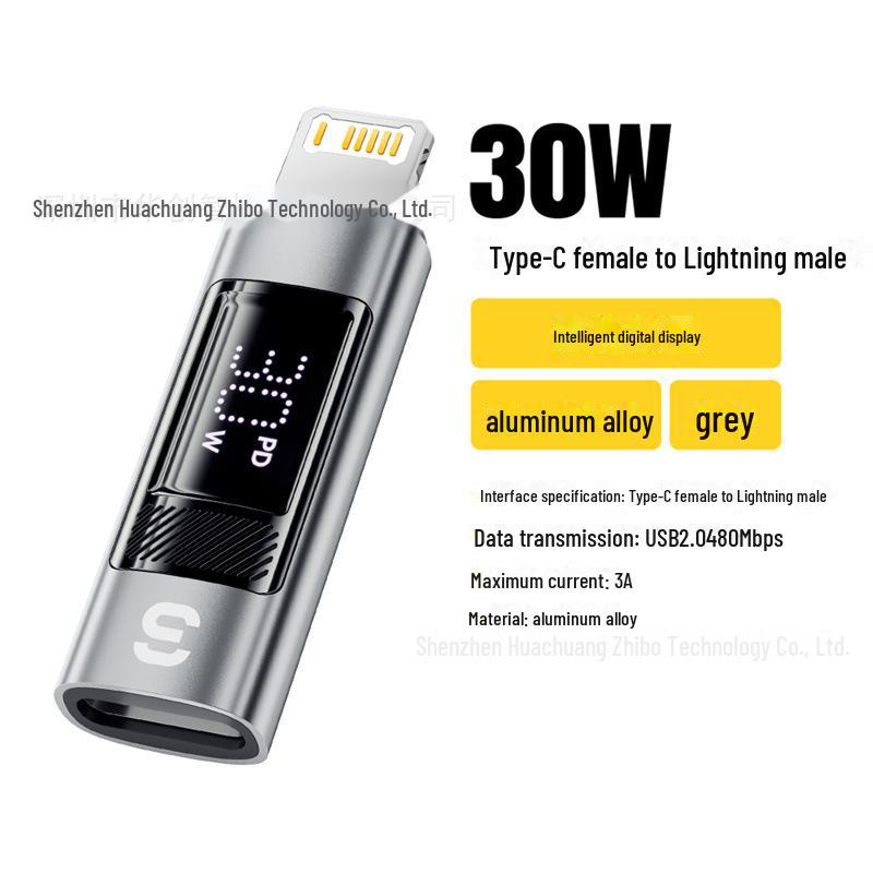 

Адаптер ESSAGER Haochen Series Type-C для цифрового дисплея Apple для зарядки мобильных устройств