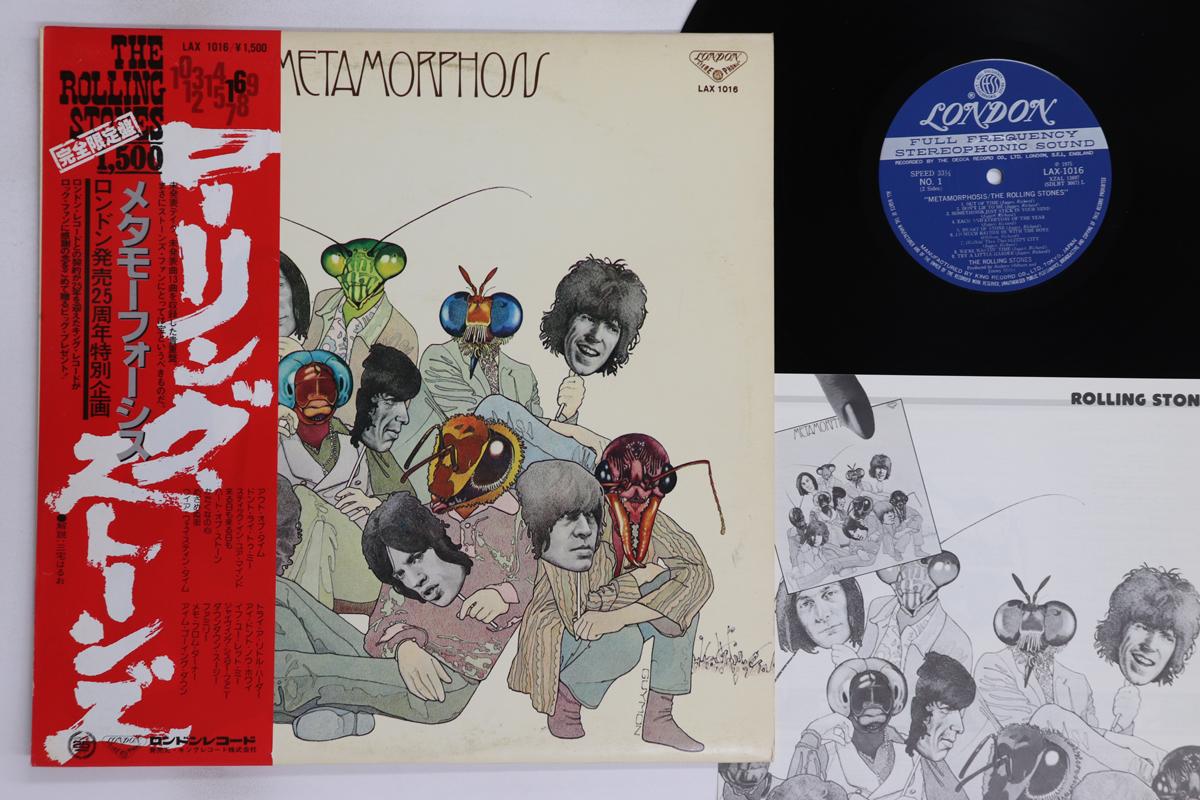 

Виниловая пластинка ROLLING STONES - Metamorphosis LAX1016 LONDON 1976 Япония Оби Рок Б/У