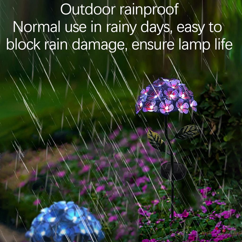 Solar LED Outdoor Garden Simulation Flower Lawns Light Plug-in Landscapes Light