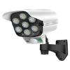 Solar Security Light Strip with Camera: Outdoor Human Induction Super Bright Street Light for Home Courtyard