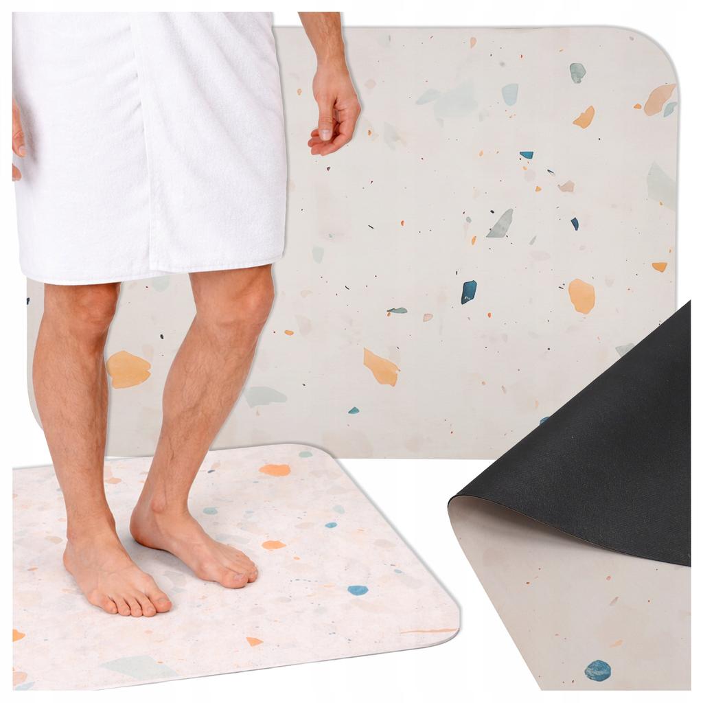 [PACZA] Anti-slip Rubber Floor Mat 60x90cm D28869