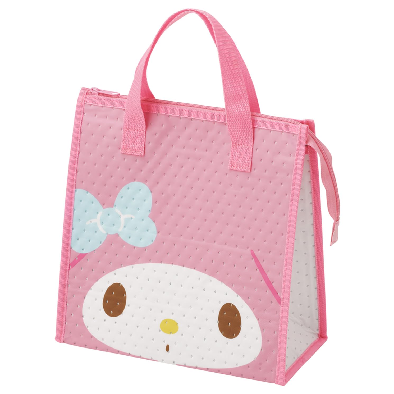 Сумка-ланч для скейтера Sanrio My Melody Дизайн лица, Нетканый материал, Термоизолированная, FBC1-A