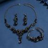 2PCS/3PCS/SET Sparkling Bridal Jewelry Sets Temperament Crystal Jewelry Sets  Holiday Gift