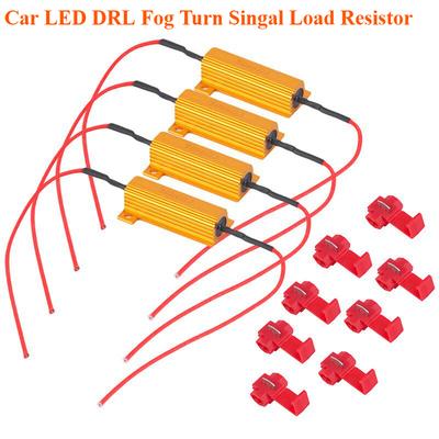 4 Stücke 50 Watt 6Ohm Auto LED DRL Nebel Blinker Singal Lastwiderstand für Led-lampe Rückfahrlicht Blinker Nebelscheinwerfer Tagfahrlicht