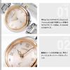 Citizen XC Mizu Collection EW5574-51W Eco-Drive Watch, Silver X Pink Gold, Small Size 21.5mm, Water Resistant, Women's, Made In Japan
