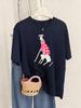 Funny Dachshund Dog Printing TShirt Womens Basics ONeck T Shirts Comfortable Loose Short Sleeve Tops Summer Soft Woman Clothes