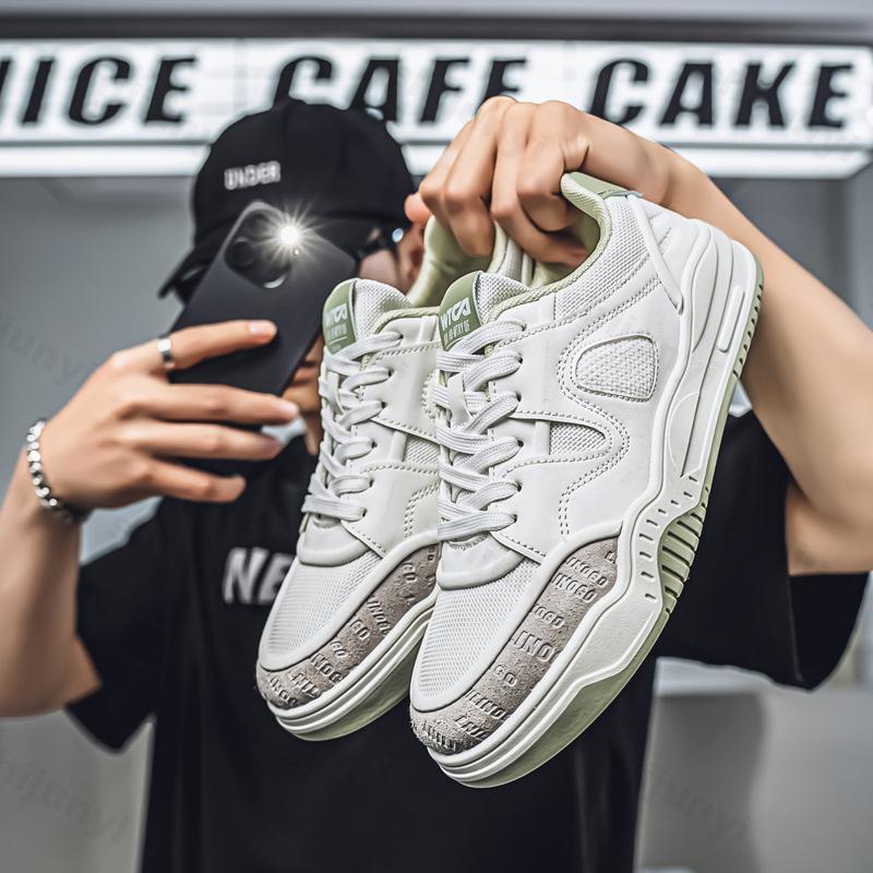 Fashion Fashion Trend Casual Sports Shoes for Men's 2025 Summer New Mesh Versatile Thick Soled Shoes Comfortable Low Top Chunky sneakers
