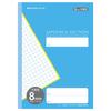 Showa Notebook Japonica 8mm Notebook, Grid, Blue, 5-Pack, MJS-85