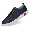 Fashion Men's Shoes Genuine Leather Lace Up Casual Shoes Italian Fashion Designer Skateboard Shoes Comfy Soft Soles Outdoor Sports Shoes