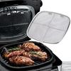 Oil Splash Screen Splatter Shield Food Grade Splashproof Anti-oil Non-stick Reusable Replacement Parts Stainless Steel Indoor Grill Accessories