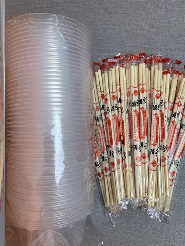 Disposable Bowl and Chopstick Combo Set