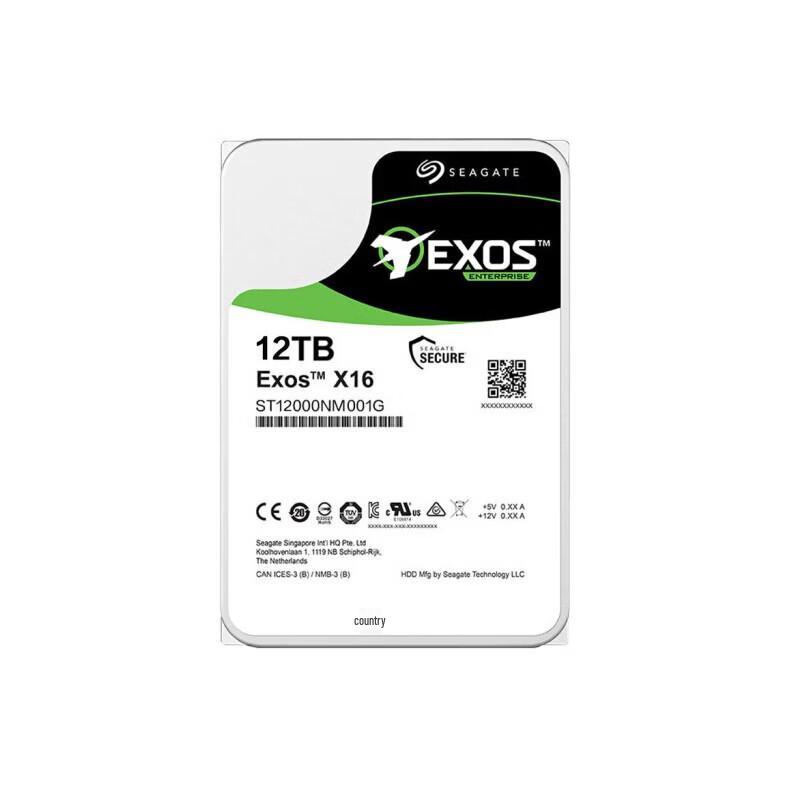 Seagate 12TB Enterprise Hard Drive
