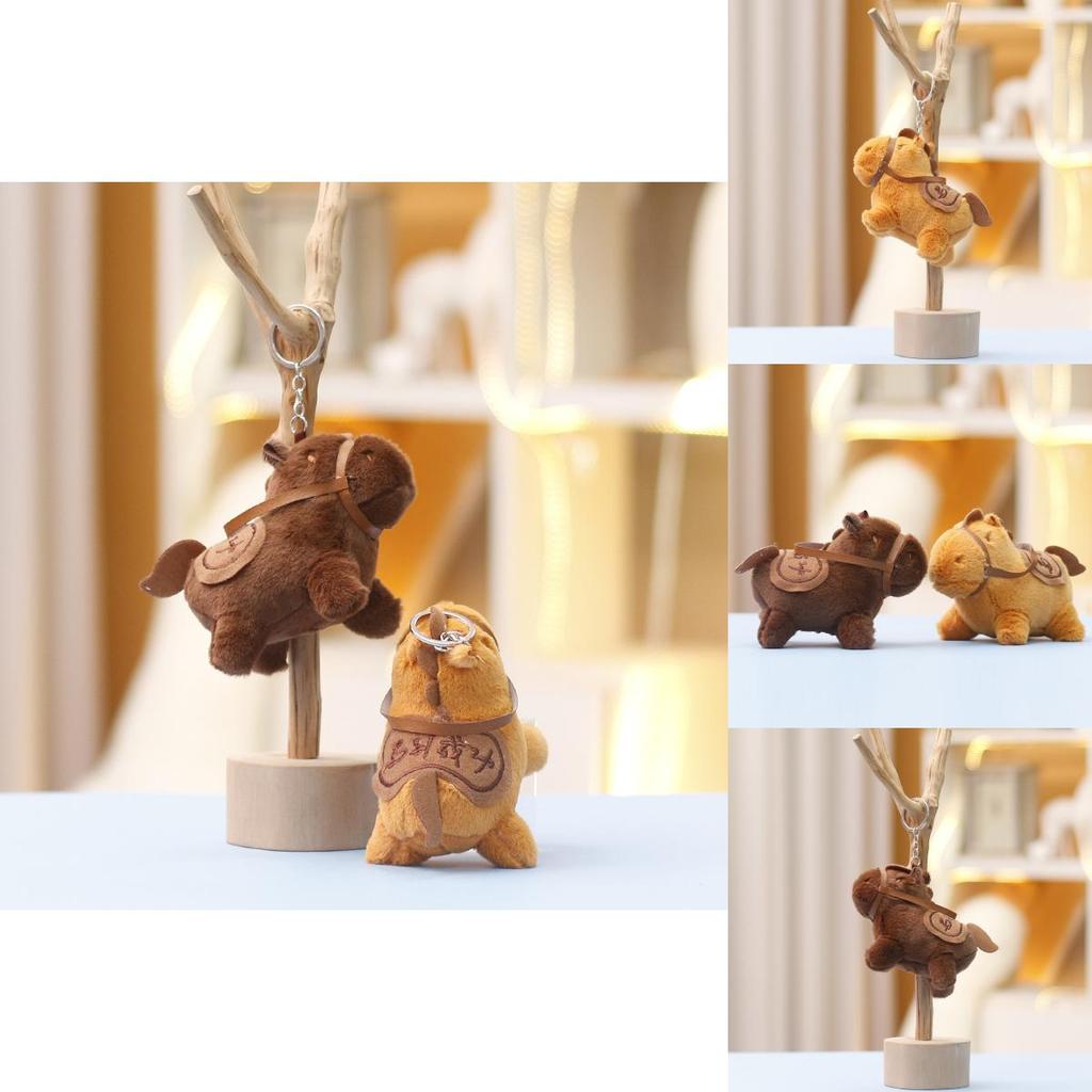 Adorable Plush Horse Toy Doll Perfect For Keychain Accessory And Bag Charm