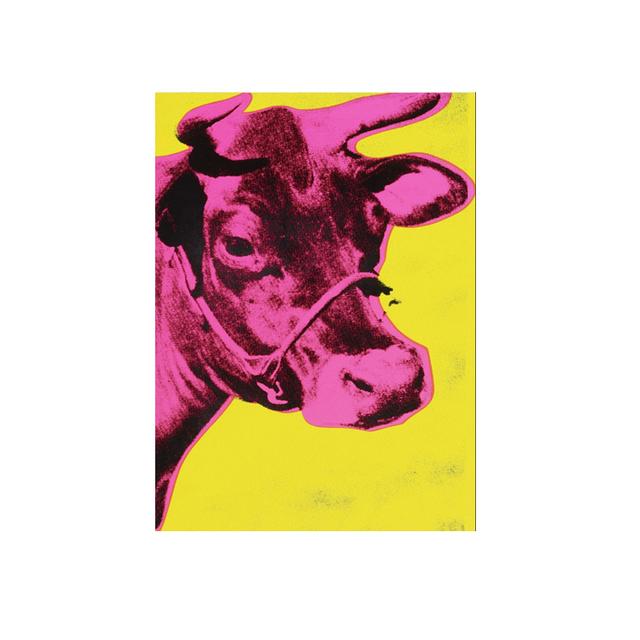 

НАДЕЖНОЕ ИСКУССТВО Красочные коровы Энди Уорхол картины с животными настенное искусство абстрактные картины для гостиной современные постеры с принтом без рамы 21cm×30cm NoFrame