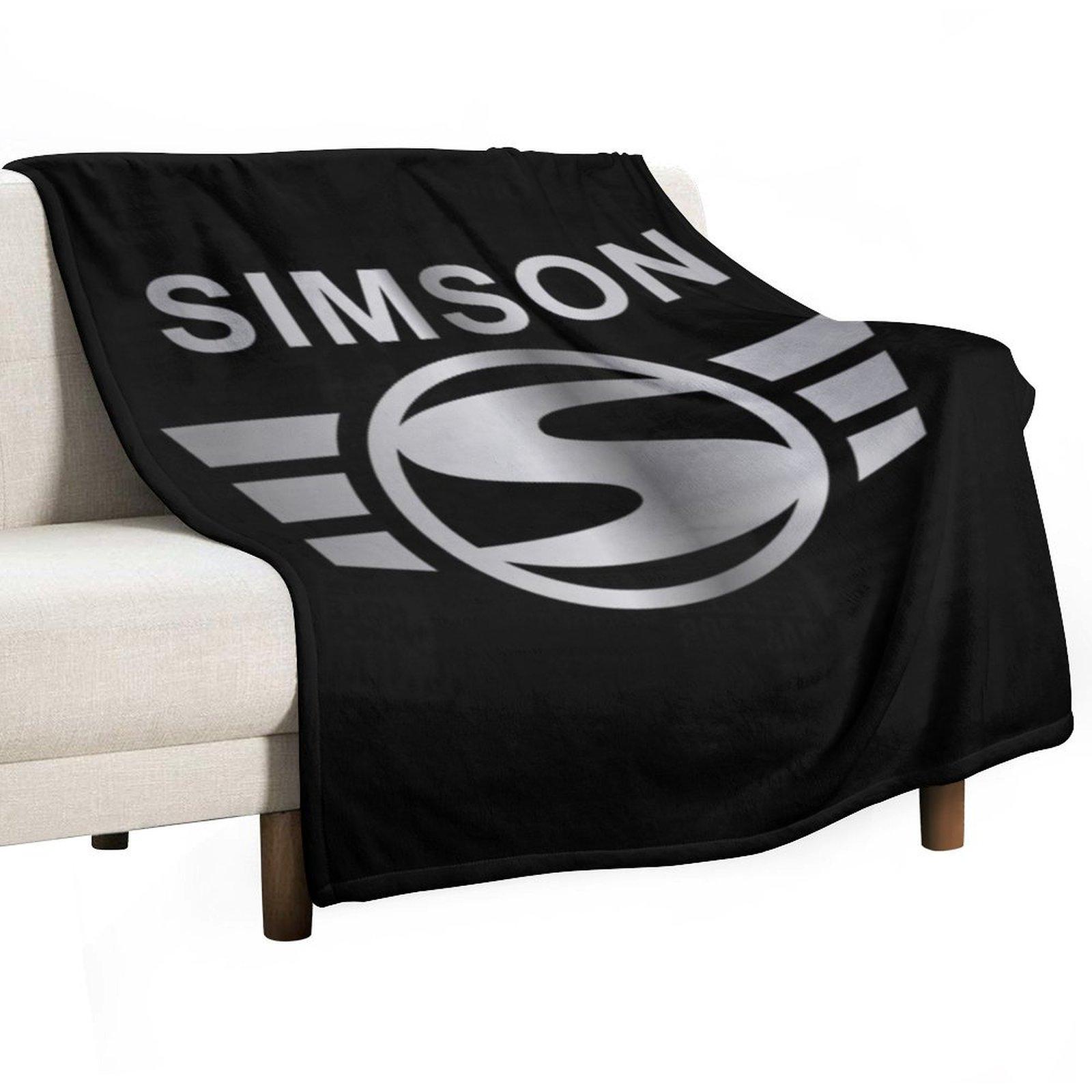 

Vintage Simson Throw Blanket Decorative Sofas Kid S Beach Tourist Blankets 30x40in