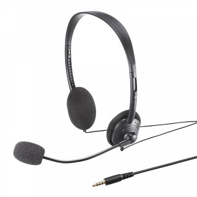 SANWA SUPPLY 4-pole Compatible Headset MM-HS408BK