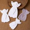 Faceless Angel Silicone Molds DIY Christmas Tree Hanging Ornament Gypsum Molds Concrete Resin Craft Gifts Making Home Xmas Decor