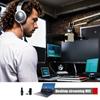 Wireless Microphone Adapter Converter Wired To Wireless Mic System for Recording and Performance
