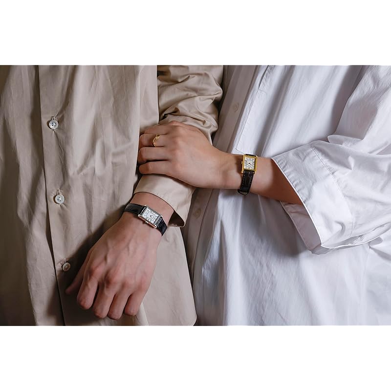 [Seiko Watch] SEIKO SELECTION SSEH002 Women's Watch, Battery-Powered Quartz, Nano Universe Collaboration, Square Shape, Brown/Yellow Gold Dial, Light