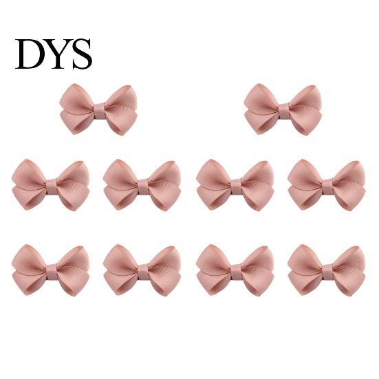 Charming Hair Accessories for Gifts 10Pcs Baby Clips, Bows, Fully Covered Barrette Grosgrain Ribbon Clip Gentle Clips Daily Wear Pins Girls Infants &
