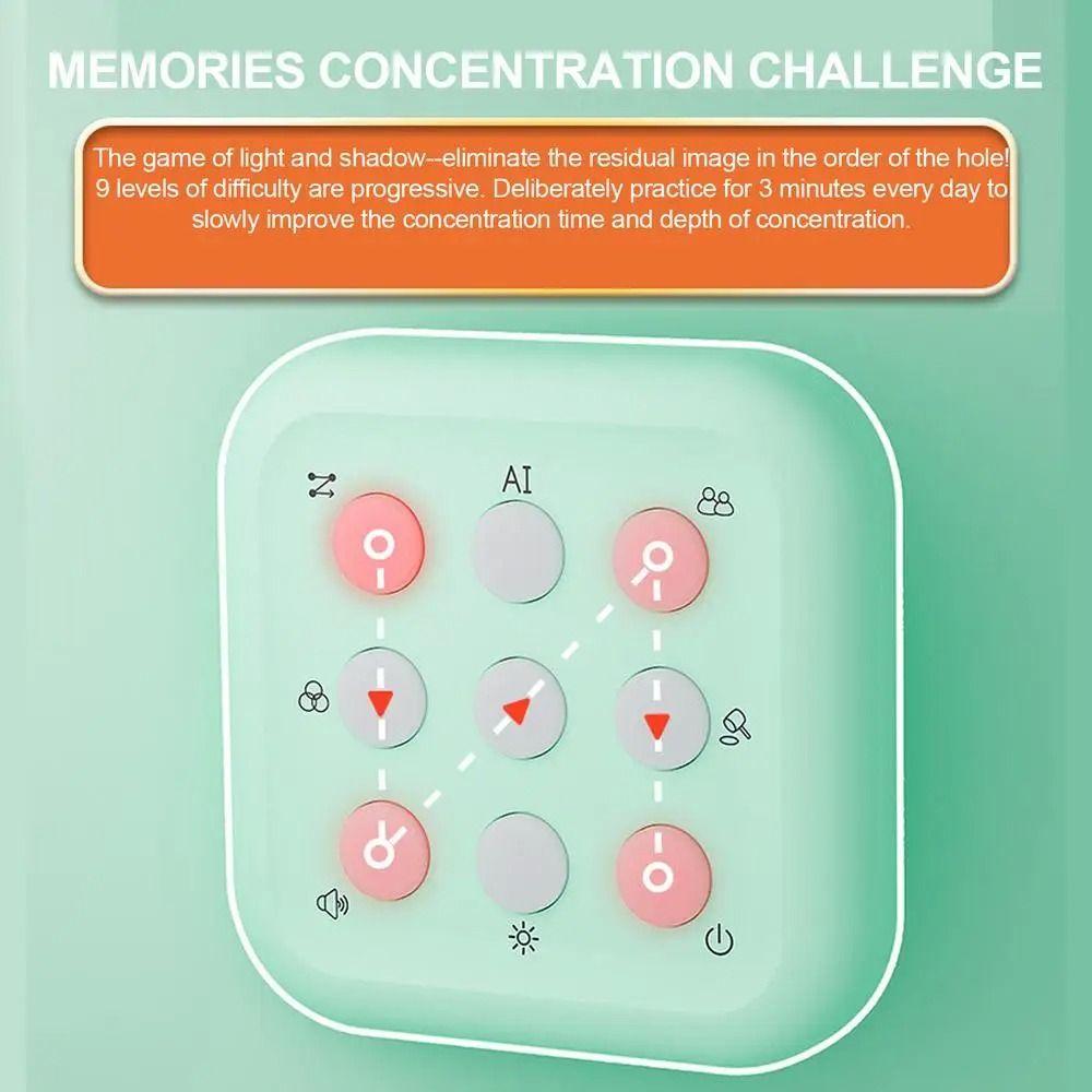 Electric Tic-Tac-Toe Handheld Game Educational Electronic Chess Set Children