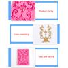 Relief Shape Fondant Molds Silicone Material Baking Accessories for Cake Border
