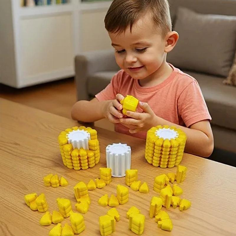 Toys Toys Funy 3D Printing Corn Magic Cube Stress Relieving Tetris Jigsaw Puzzle Originality Becrypt Brain Burning Developmental