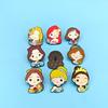 Adorable Anime Princess Brooch - Cute Cartoon Badge for Clothes & Bags