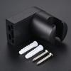 Wall Mounted Hand Shower Head Holder Universal Adjustable Full Plating Shower Rail Head Holder Bathroom Bracket Stable Rotation