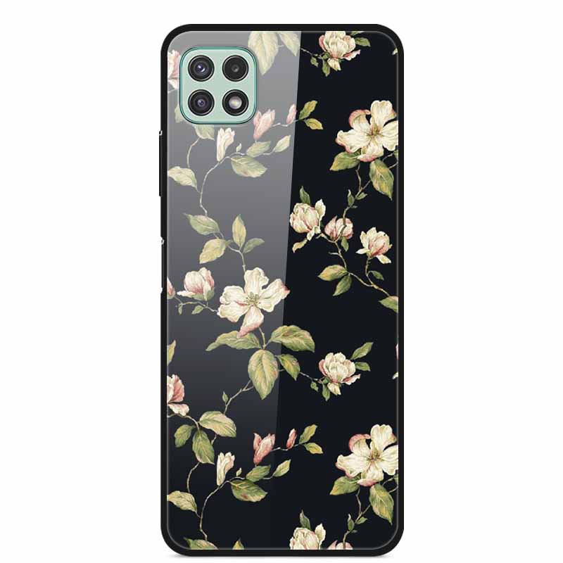 For Samsung Galaxy Wide5 Case Tempered Glass Hard PC Phone Back Cover for Galaxy Wide 5 Bumpers Cases Shell Coque 6.6'' SM-E426S