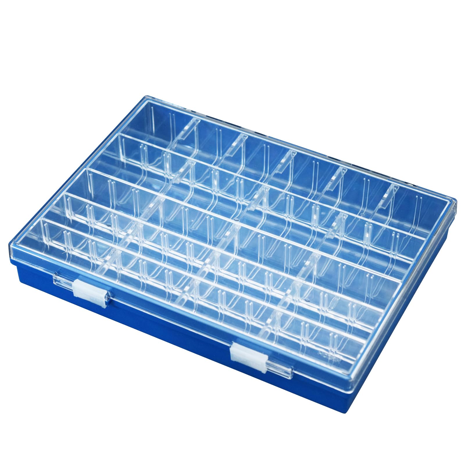HOZAN Parts Maximum 60 Opening Curved Inner Case, Compartments, 180-Degree Lid, Box, B-10-BC синий