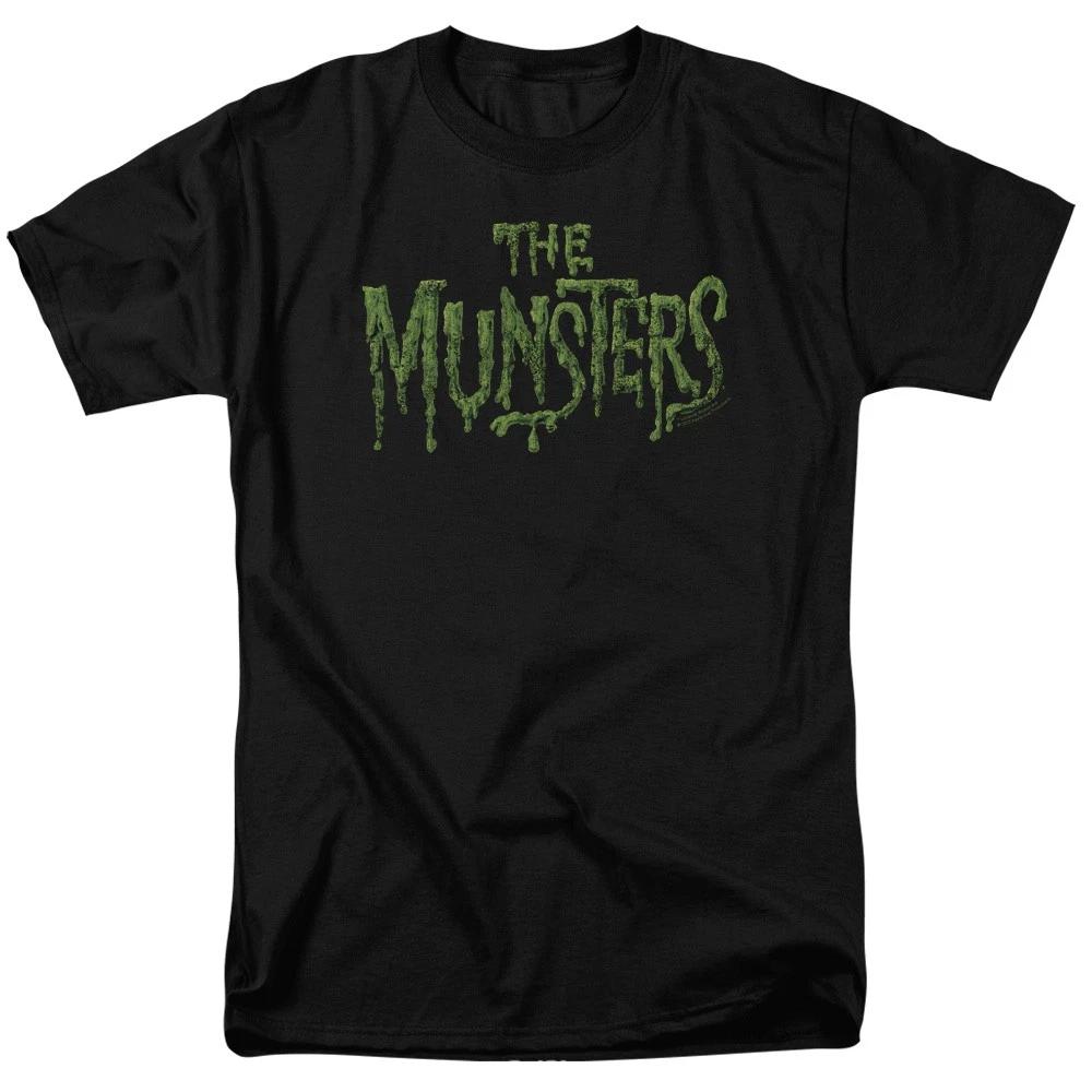 The Munsters - Distress Logo - Unisex Short Sleeve Children s T-shirt - Black 150
