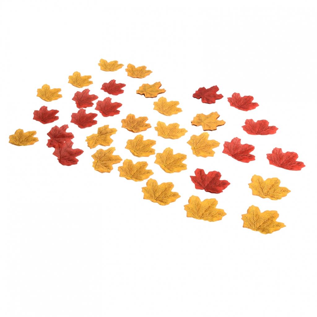 Simulation Props Maple Leaves DIY Fake Halloween Print